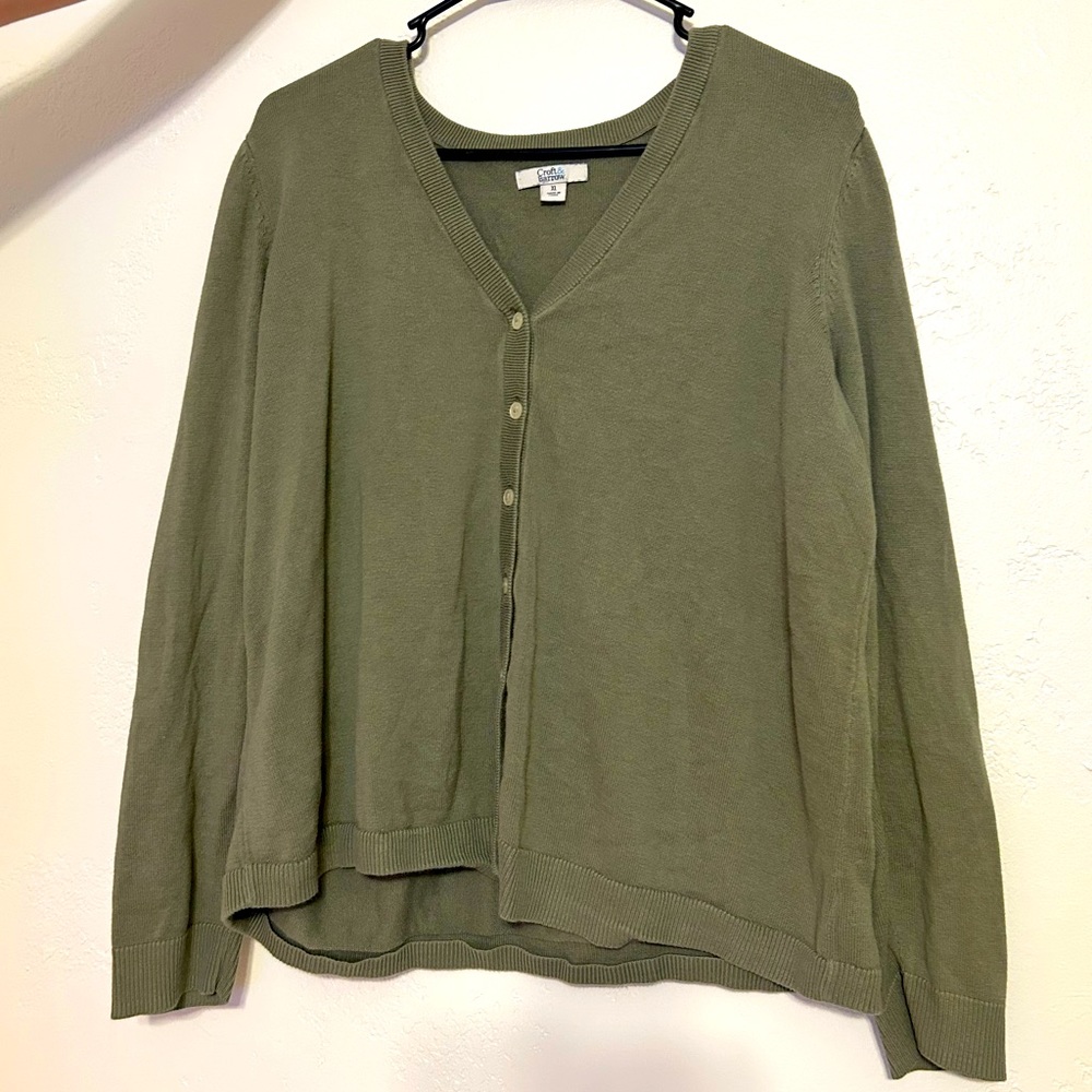 Green Sweater/Cardigan